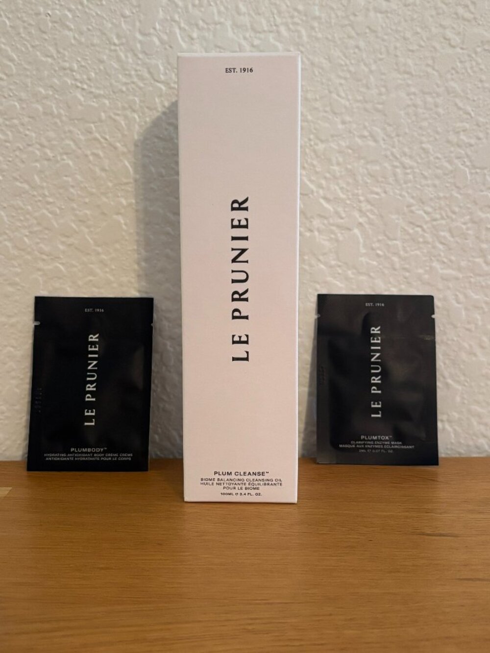 BN Lot of 13 Le Prunier, Clarins & Luxury Skincare Items & Canvas Tote Bag!